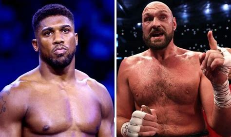 Anthony Joshua vs Tyson Fury tipped to collapse due to disagreement.